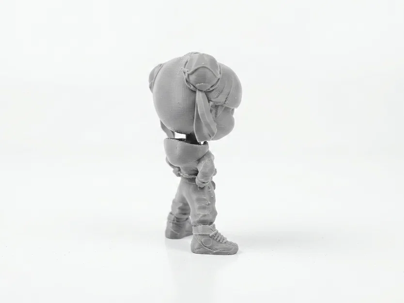 Mô hình Chibi Chun Li Street Fighter – Figurine 3D Printable (STL) - Image 2