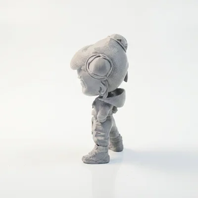 Mô hình Chibi Chun Li Street Fighter – Figurine 3D Printable (STL)