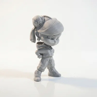 Mô hình Chibi Chun Li Street Fighter – Figurine 3D Printable (STL)