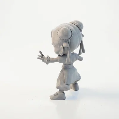 Mô Hình Chibi Chun Li Street Fighter – 3D Printable (STL)