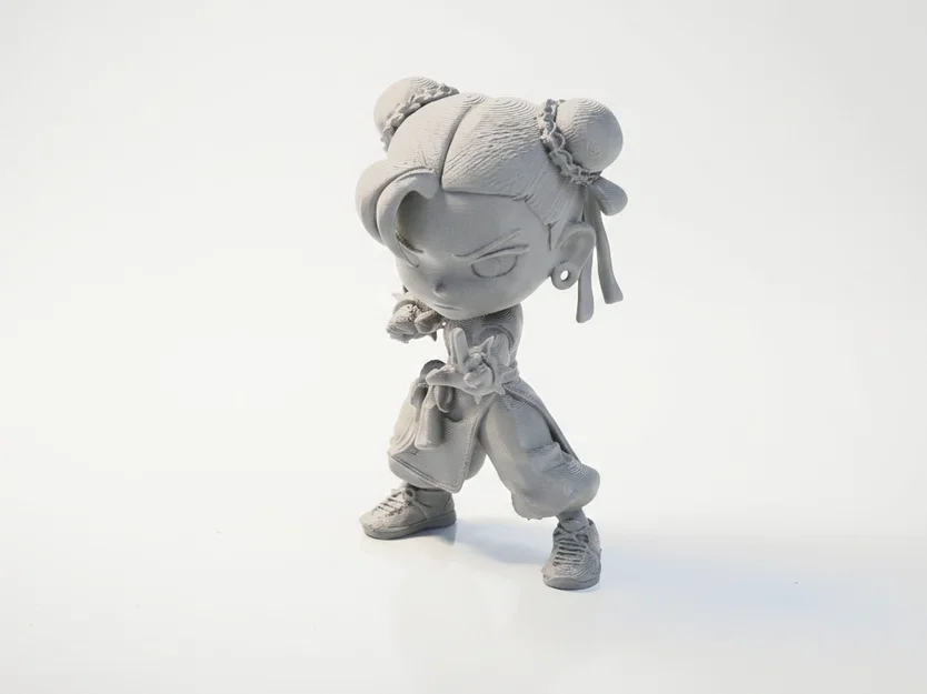 Mô Hình Chibi Chun Li Street Fighter – 3D Printable (STL) - Image 4