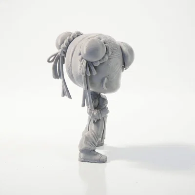 Mô hình chibi Chun Li dễ thương – figurine 3D printable (STL)