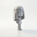 Tượng Chibi Cleopatra Dễ Thương Collectible - STL In 3D - Thumbnail 1