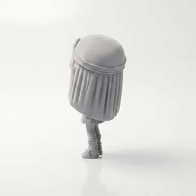 Tượng Chibi Cleopatra Dễ Thương Collectible - STL In 3D