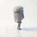 Tượng Chibi Cleopatra Dễ Thương Collectible - STL In 3D - Thumbnail 3