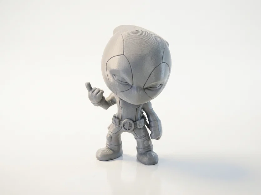 Mô hình in 3D Chibi Deadpool siêu dễ thương (Collectible) - STL - Image 1