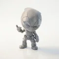 Mô hình in 3D Chibi Deadpool siêu dễ thương (Collectible) - STL - Thumbnail 1