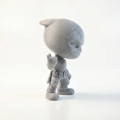 Mô hình in 3D Chibi Deadpool siêu dễ thương (Collectible) - STL