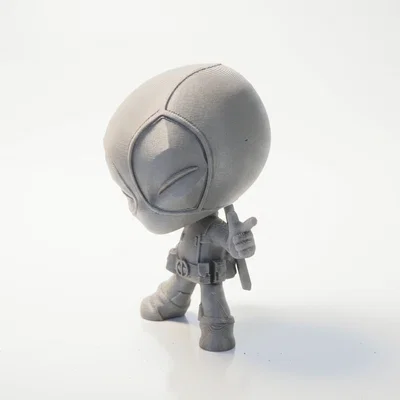 Tượng Chibi Deadpool Chỉ Tay – 3D Printable