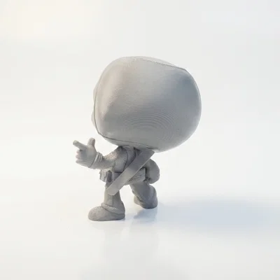 Tượng Chibi Deadpool Chỉ Tay – 3D Printable