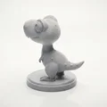 Figure Chibi Khủng Long Dễ Thương Sưu Tầm – 3D Printable - Thumbnail 4