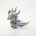Mô hình 3D In Được: Tượng Rồng Chibi Dễ Thương (Cute Character Figurine) - Thumbnail 3
