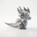 Mô hình 3D In Được: Tượng Rồng Chibi Dễ Thương (Cute Character Figurine) - Thumbnail 4