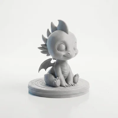 Tượng Rồng Chibi Dễ Thương Sưu Tầm – Mẫu 3D In Được