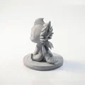 Tượng Rồng Chibi Dễ Thương Sưu Tầm – Mẫu 3D In Được - Thumbnail 3