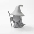 Mô Hình Chibi Gandalf Pháp Sư Dễ Thương 3D Printable - Thumbnail 1