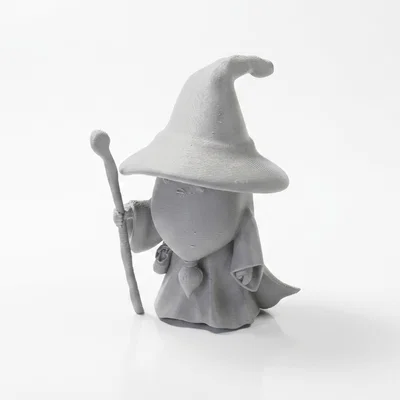 Mô Hình Chibi Gandalf Pháp Sư Dễ Thương 3D Printable
