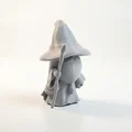 Mô Hình Chibi Gandalf Pháp Sư Dễ Thương 3D Printable - Thumbnail 3