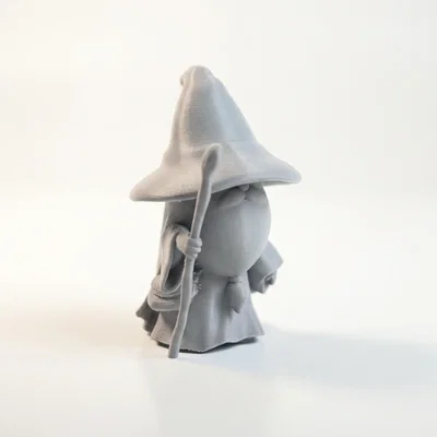 Mô Hình Chibi Gandalf Pháp Sư Dễ Thương 3D Printable
