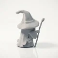 Mô Hình Chibi Gandalf Pháp Sư Dễ Thương 3D Printable - Thumbnail 4