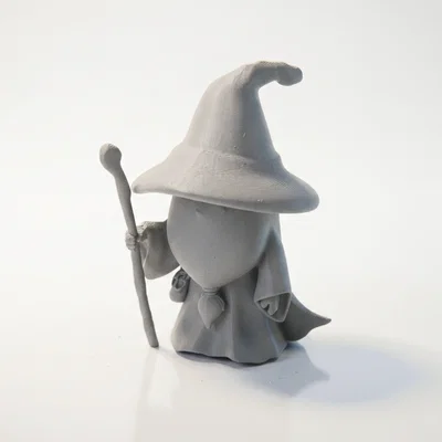 Mô hình Chibi Gandalf Pháp Sư Fantasy 3D Printable (STL)
