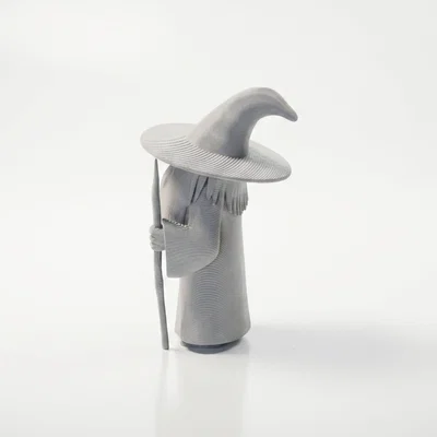 Tượng Chibi Pháp Sư Gandalf Fantasy In 3D (STL Printable)
