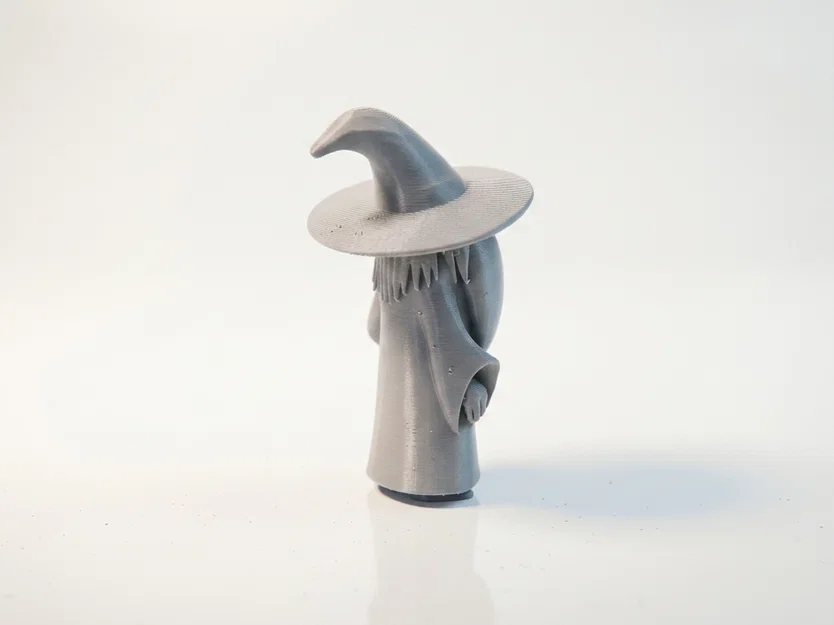 Tượng Chibi Pháp Sư Gandalf Fantasy In 3D (STL Printable) - Image 4