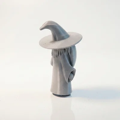 Tượng Chibi Pháp Sư Gandalf Fantasy In 3D (STL Printable)