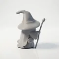 Mô hình Chibi Gandalf Pháp Sư Fantasy 3D Printable (STL) - Thumbnail 2