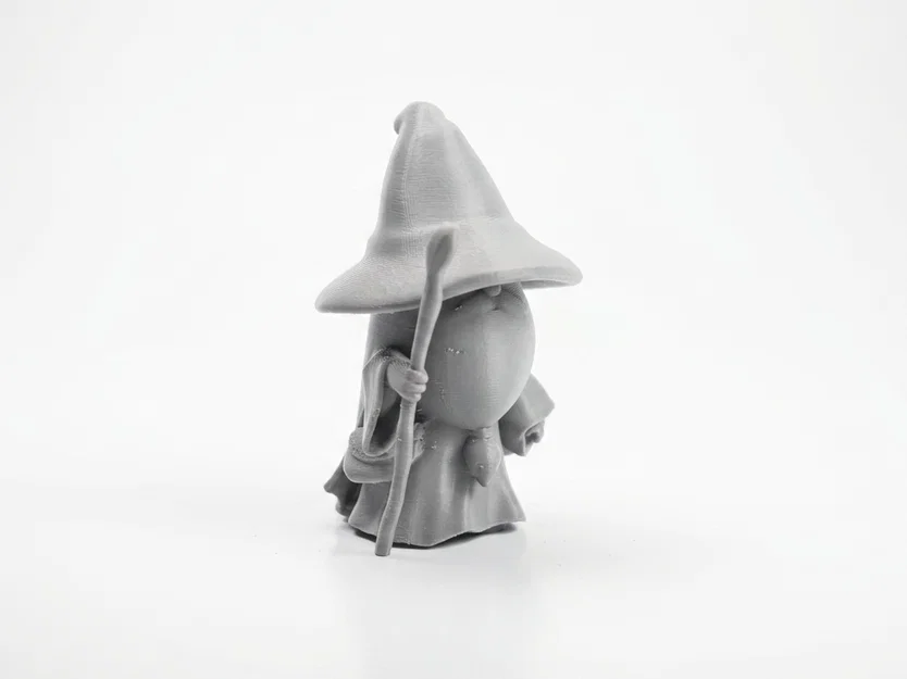 Mô hình Chibi Gandalf Pháp Sư Fantasy 3D Printable (STL) - Image 4