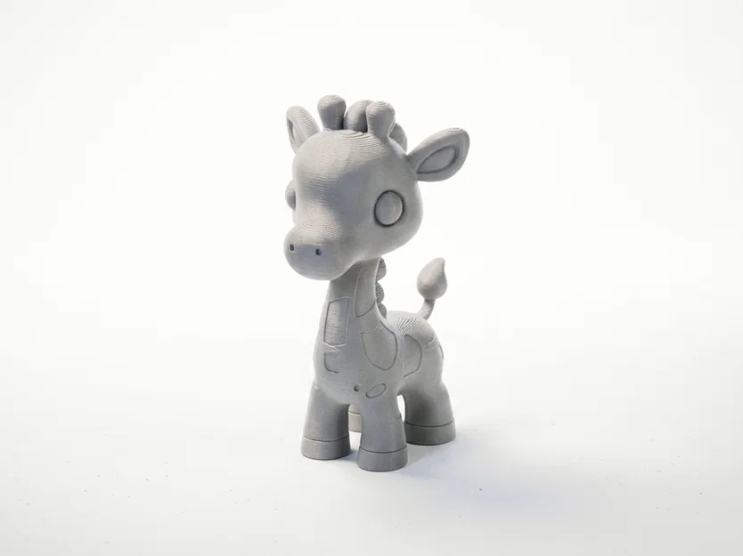 Tượng Hươu Cao Cổ Chibi Dễ Thương – Mẫu 3D Printable - Image 1