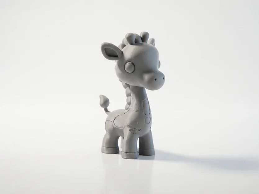 Tượng Hươu Cao Cổ Chibi Dễ Thương – Mẫu 3D Printable - Image 2