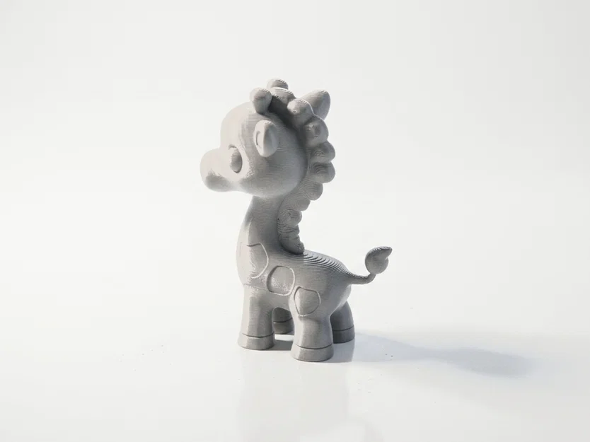 Tượng Hươu Cao Cổ Chibi Dễ Thương – Mẫu 3D Printable - Image 3