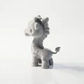 Tượng Hươu Cao Cổ Chibi Dễ Thương – Mẫu 3D Printable - Thumbnail 3