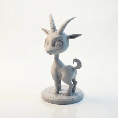 Mô hình Dê Chibi Dễ Thương – Figurine Cute Animal 3D Printable
