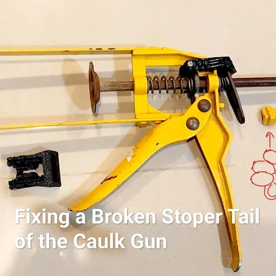 Bộ Fixer Giữ Đuôi Release Plate Cho Caulk Gun