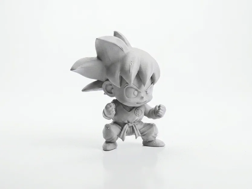 Mô hình in 3D Chibi Goku – Figurine Anime Collectible (STL) - Image 1