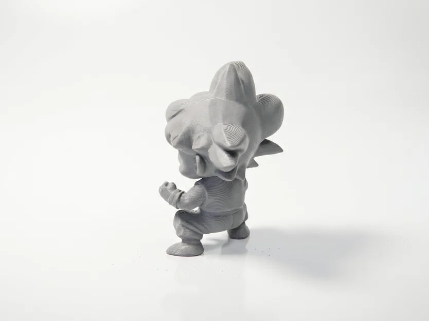 Mô hình in 3D Chibi Goku – Figurine Anime Collectible (STL) - Image 2