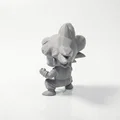 Mô hình in 3D Chibi Goku – Figurine Anime Collectible (STL) - Thumbnail 2