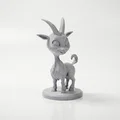Mô hình Dê Chibi Dễ Thương – Figurine Cute Animal 3D Printable - Thumbnail 4