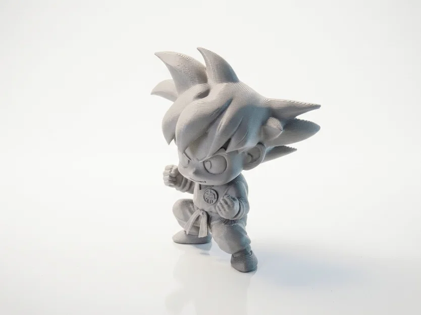 Mô hình in 3D Chibi Goku – Figurine Anime Collectible (STL) - Image 3