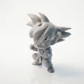 Mô hình in 3D Chibi Goku – Figurine Anime Collectible (STL) - Thumbnail 3