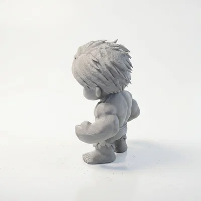 Tượng Chibi Hulk Dễ Thương – Figurine Collectible 3D Printable