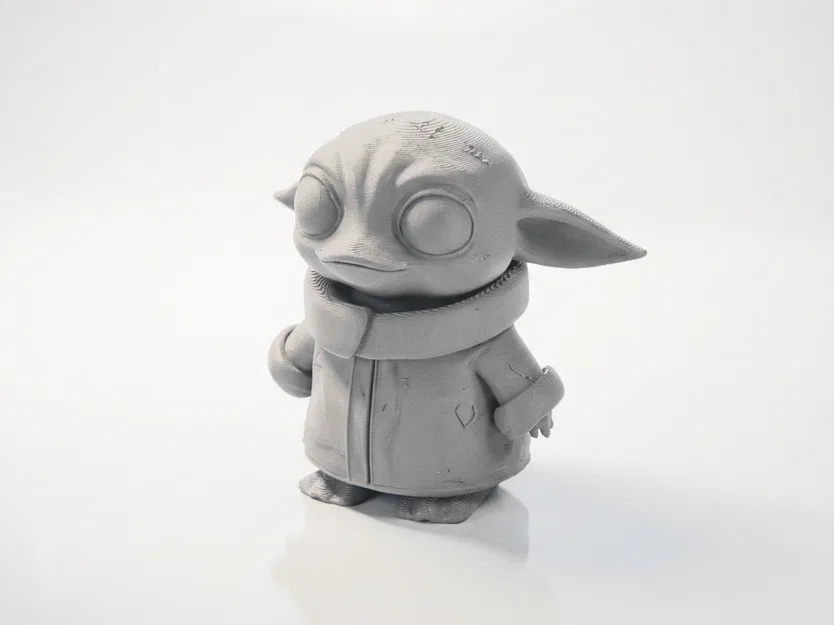 Figurine Chibi Grogu Star Wars sưu tầm – 3D Printable - Image 4
