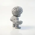 Tượng Chibi Hulk Dễ Thương – Figurine Collectible 3D Printable - Thumbnail 4