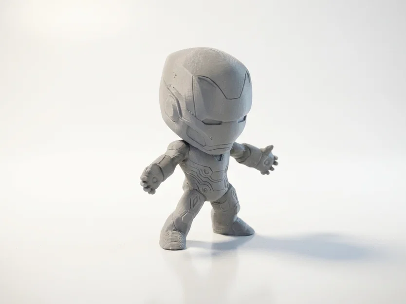 Mô hình STL tượng Chibi Iron Man Marvel sưu tầm in 3D - Image 1