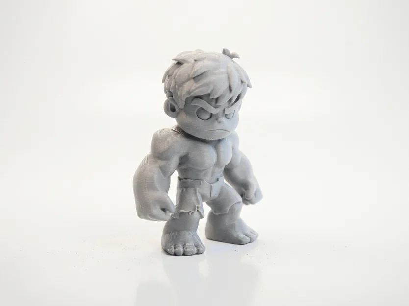 Tượng Chibi Hulk Marvel Collectible – Mẫu 3D Printable (STL) - Image 1