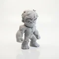 Tượng Chibi Hulk Marvel Collectible – Mẫu 3D Printable (STL) - Thumbnail 1