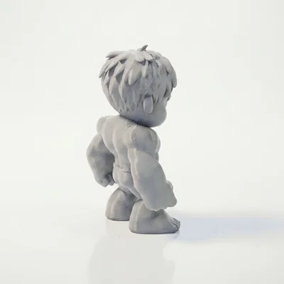 Tượng Chibi Hulk Marvel Collectible – Mẫu 3D Printable (STL)