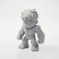 Tượng Chibi Hulk Marvel Collectible – Mẫu 3D Printable (STL) - Thumbnail 3